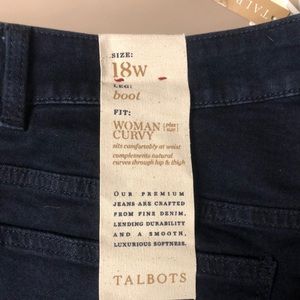 Talbot’s Slimming Curvy fit jeans